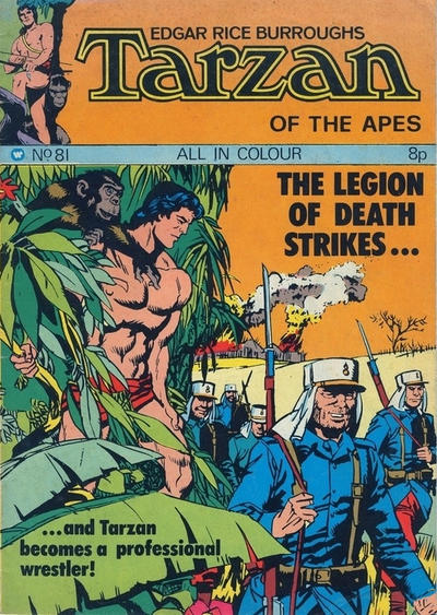 Edgar Rice Burroughs Tarzan of the Apes [Second Series] #81 (1971)