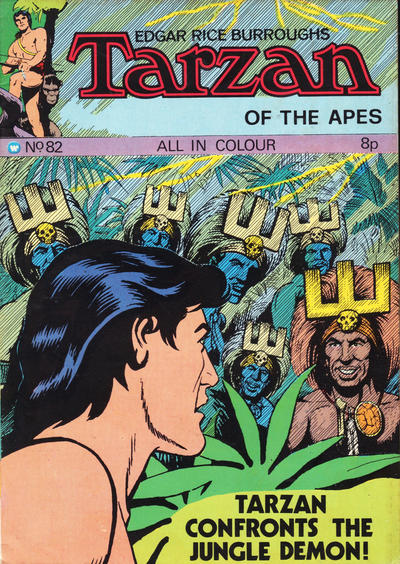 Edgar Rice Burroughs Tarzan of the Apes [Second Series] #82 (1971)