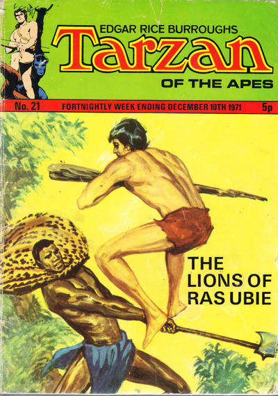 Edgar Rice Burroughs Tarzan of the Apes [Second Series] #21 (1971)