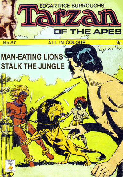 Edgar Rice Burroughs Tarzan of the Apes [Second Series] #87 (1971)
