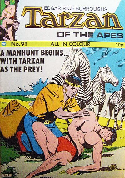 Edgar Rice Burroughs Tarzan of the Apes [Second Series] #91 (1971)