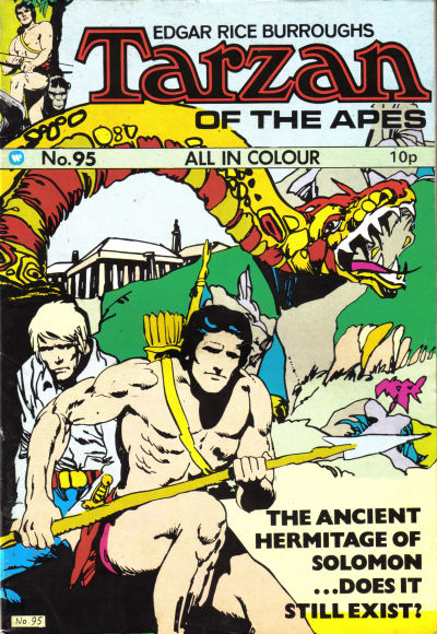 Edgar Rice Burroughs Tarzan of the Apes [Second Series] #95 (1971)