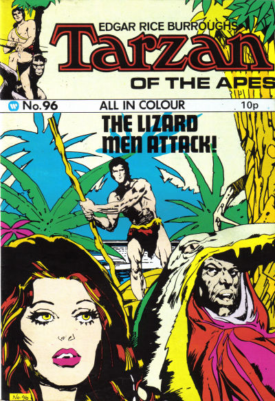 Edgar Rice Burroughs Tarzan of the Apes [Second Series] #96 (1971)