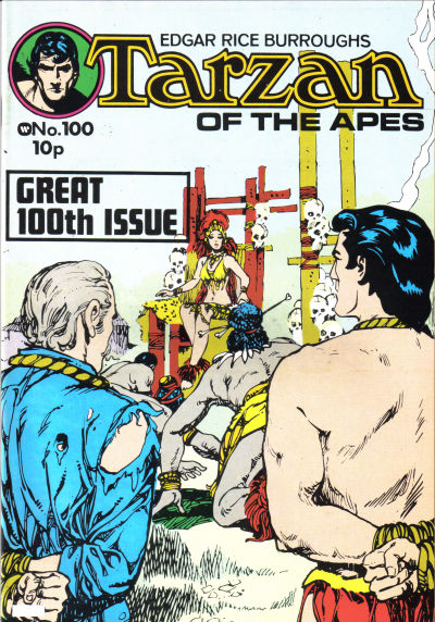 Edgar Rice Burroughs Tarzan of the Apes [Second Series] #100 (1971)