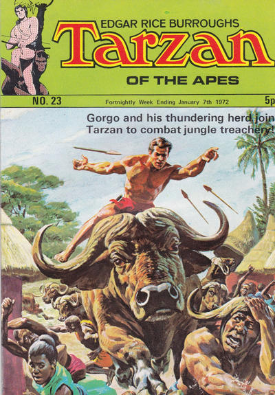 Edgar Rice Burroughs Tarzan of the Apes [Second Series] #23 (1971)