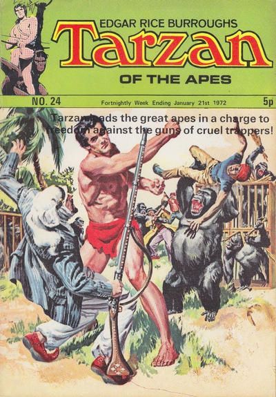 Edgar Rice Burroughs Tarzan of the Apes [Second Series] #24 (1971)