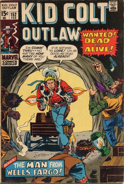 Kid Colt Outlaw #152 (1971)