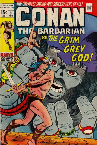 Conan the Barbarian #3 (1971)