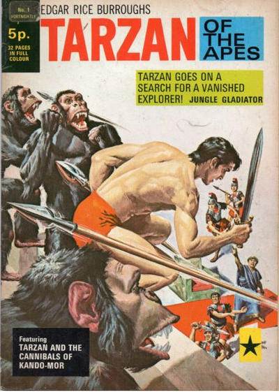 Edgar Rice Burroughs Tarzan of the Apes [Second Series] #1 (1971)