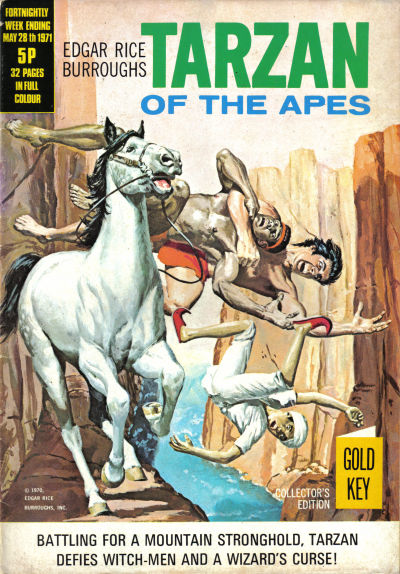 Edgar Rice Burroughs Tarzan of the Apes [Second Series] #[7] (1971)