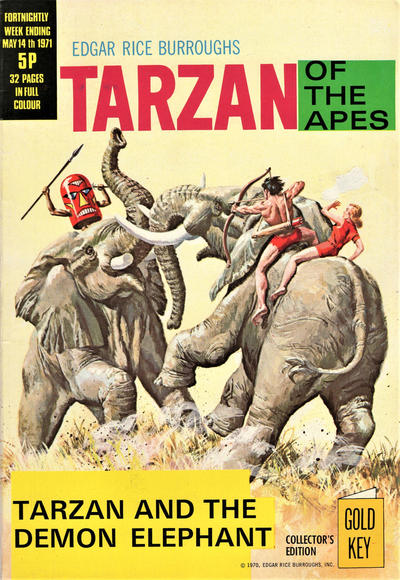 Edgar Rice Burroughs Tarzan of the Apes [Second Series] #[6] (1971)