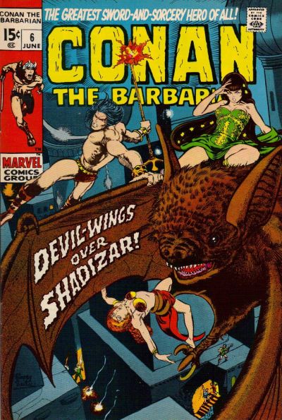 Conan the Barbarian #6 (1971)