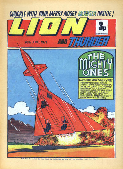 Lion and Thunder #26 June 1971 (1971)