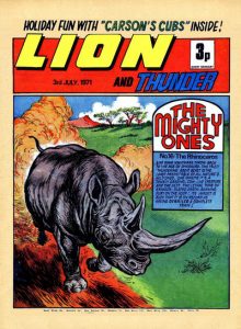 Lion and Thunder #3 July 1971 (1971)