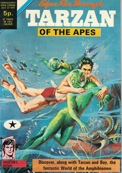 Edgar Rice Burroughs Tarzan of the Apes [Second Series] #[11] (1971)
