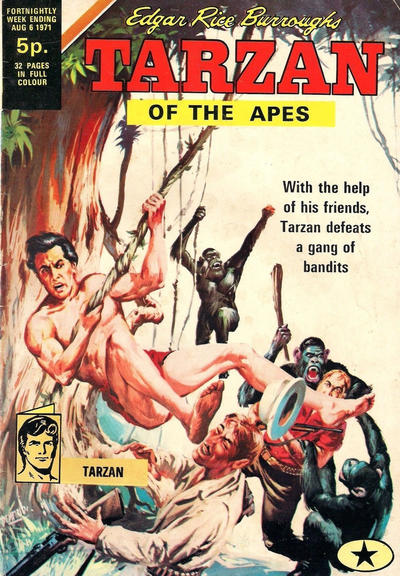 Edgar Rice Burroughs Tarzan of the Apes [Second Series] #[12] (1971)