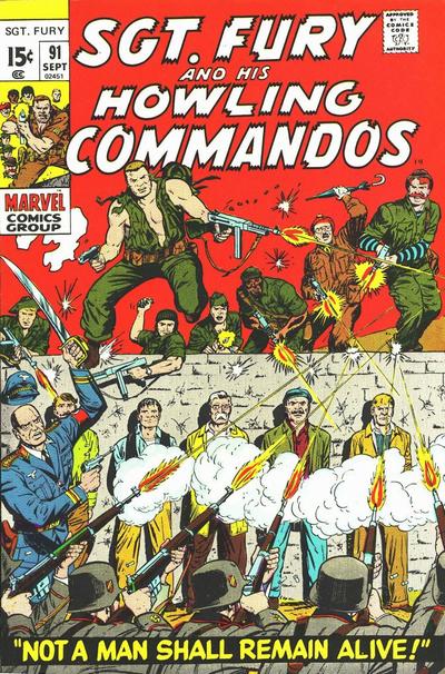 Sgt. Fury and His Howling Commandos #91 (1971)