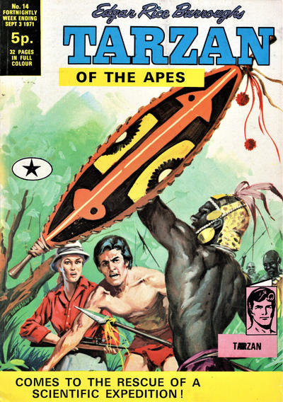 Edgar Rice Burroughs Tarzan of the Apes [Second Series] #[14] (1971)