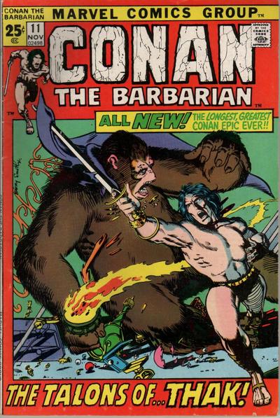 Conan the Barbarian #11 (1971)