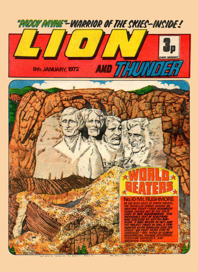 Lion and Thunder #8 January 1972 (1972)