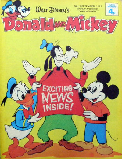 Donald and Mickey #29 (1972)