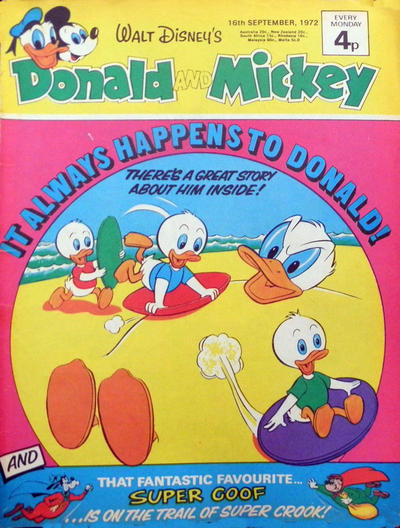 Donald and Mickey #27 (1972)