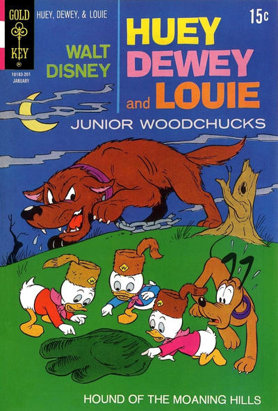 Walt Disney Huey, Dewey and Louie Junior Woodchucks #12 (1972)