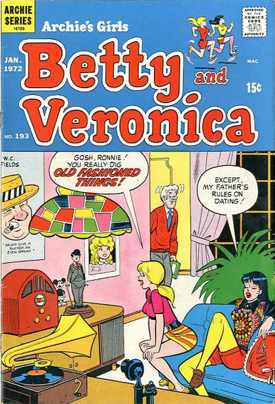 Archie's Girls Betty and Veronica #193 (1972)
