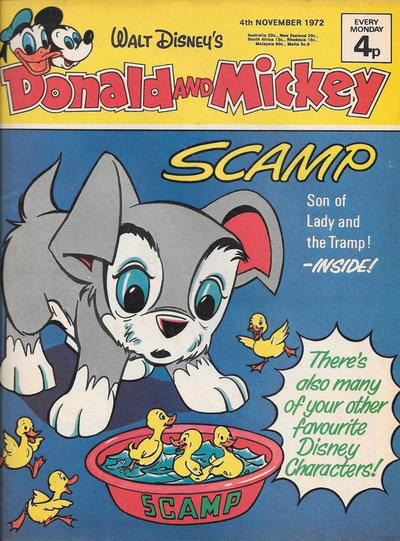 Donald and Mickey #34 (1972)