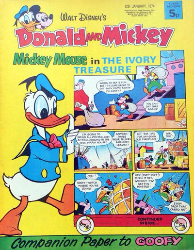 Donald and Mickey #96 (1972)