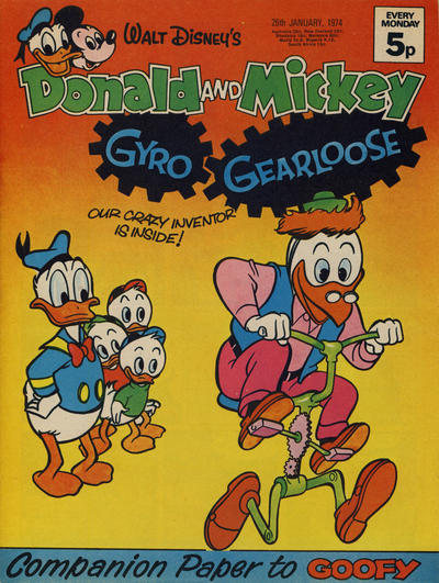 Donald and Mickey #98 (1972)