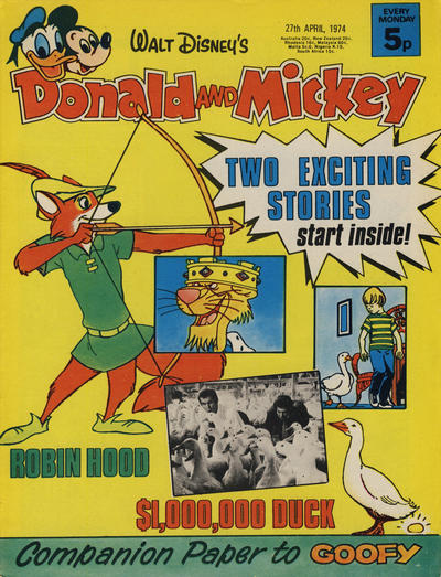 Donald and Mickey #111 (1972)