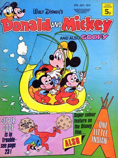 Donald and Mickey #124 (1972)