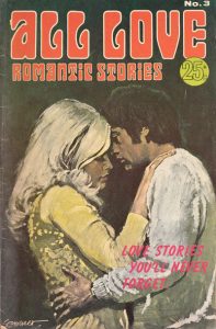 All Love Romantic Stories #3 (1972)