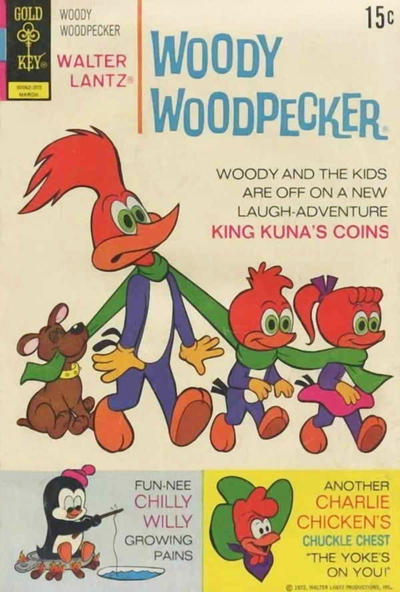 Walter Lantz Woody Woodpecker #122 (1972)