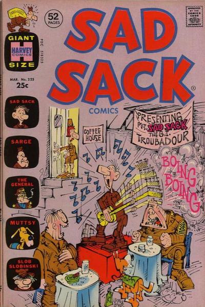 Sad Sack Comics #225 (1972)