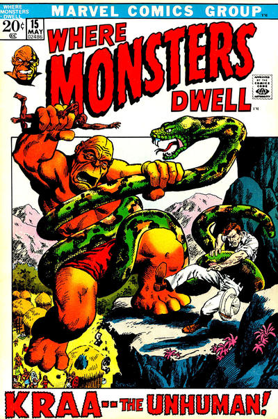 Where Monsters Dwell #15 (1972)