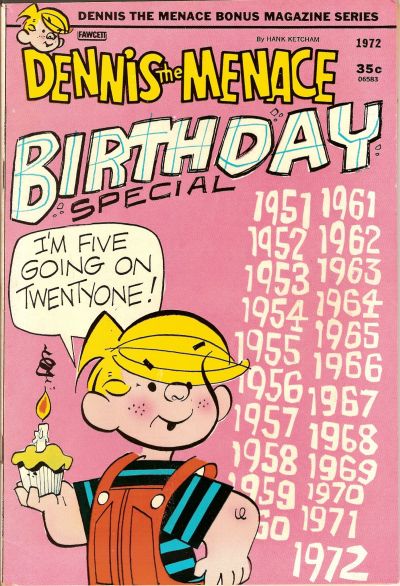 Dennis the Menace Bonus Magazine Series #105 (1972)