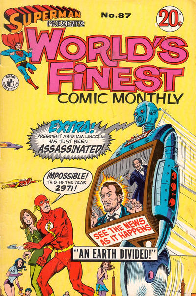 Superman Presents World's Finest Comic Monthly #87 (1972)