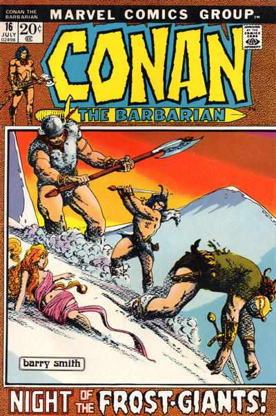 Conan the Barbarian #16 (1972)