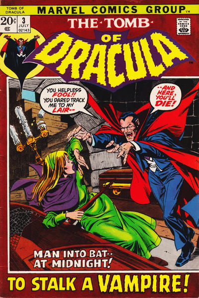 Tomb of Dracula #3 (1972)