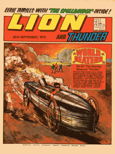 Lion and Thunder #30 September 1972 (1972)