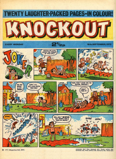 Knockout #16 September 1972 (1972)