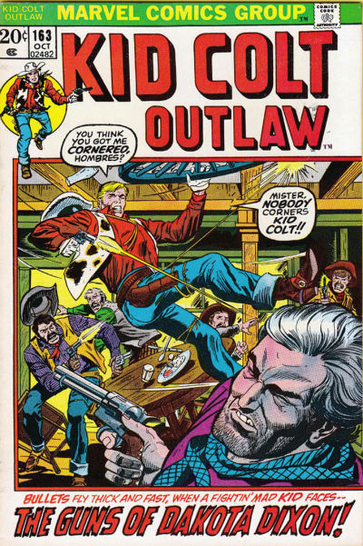Kid Colt Outlaw #163 (1972)