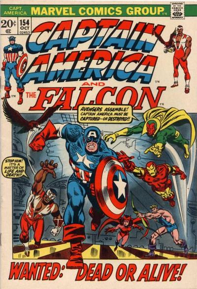 Captain America Vol.1 #154 – CovrPrice