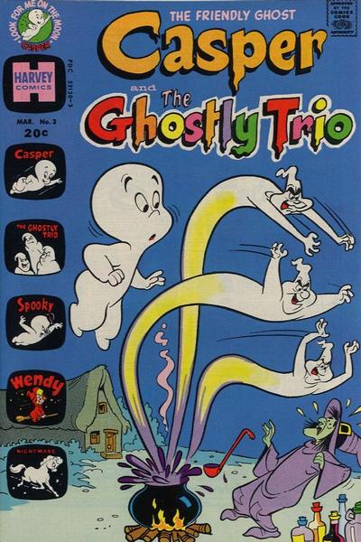 Casper and the Ghostly Trio #3 (1972)
