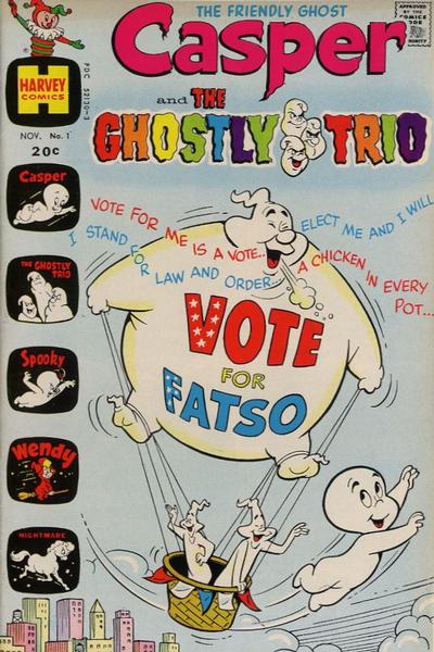 Casper and the Ghostly Trio #1 (1972)