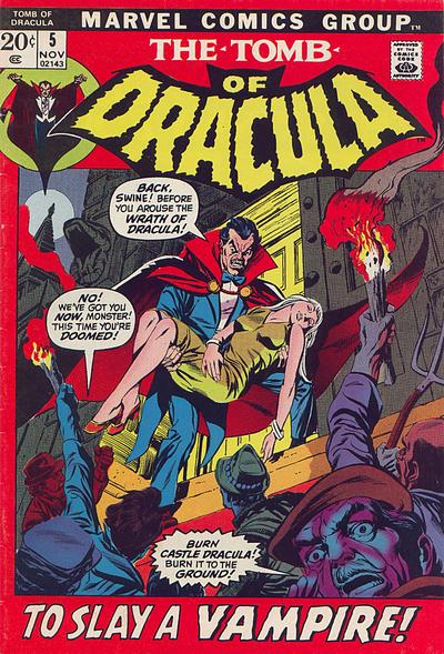 Tomb of Dracula #5 (1972)