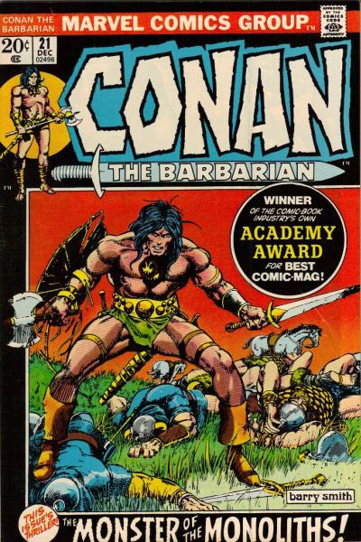 Conan the Barbarian #21 (1972)