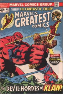 Marvel's Greatest Comics #40 (1973)